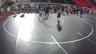 80 lbs Champ. Round 2 - Boone Dilley, Wisconsin vs Francisco Urrea-munoz, Oregon
