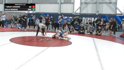 75 lbs Champ. Rd Of 16 - Nalla Monson, Mat Demon Wrestling Club vs Kinley Leonard, Lakeland Wrestling Club