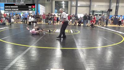 78 lbs 3rd Place - Coyle Heggins, York vs Dekota Towler, Pittsburgh