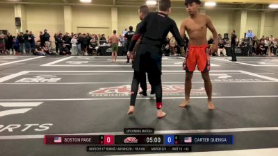 Boston Page vs Carter Quenga 2025 ADCC Charlotte Open