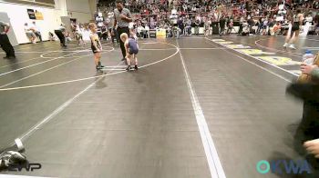 37-40 lbs Consi Of 8 #1 - Griffin Edmondson, Team Tulsa Wrestling Club vs Ryatt Wilson, Keystone Kids Wrestling Club