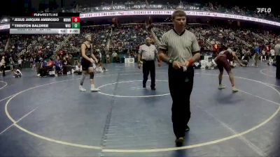 2A 190 lbs Quarterfinal - Jesus Jarquin Ambrosio, Monroe vs Trenton Baldree, Washington High School