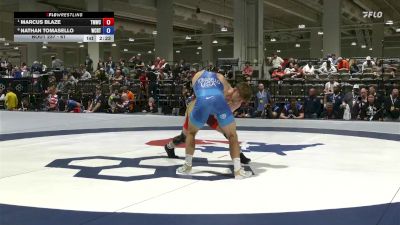 61 lbs Quarters - Marcus Blaze, Titan Mercury Wrestling Club (TMWC) vs Nathan Tomasello, West Coast RTC/ Titan Mercury Wrestling Club (TMWC)