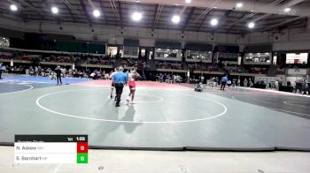 138 lbs Quarterfinal - Nate Askew, Baylor School vs Spencer Barnhart, Malvern Prep