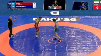110 kg 1/4 Final - Aliakbar Akoo, Iran vs Tymofii Prykhodko, Ukraine
