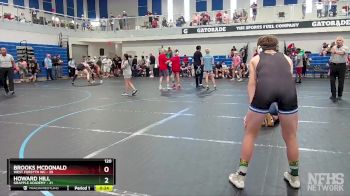120 lbs Round 4 (6 Team) - Brooks McDonald, West Forsyth WC vs Howard Hill, Grapple Academy