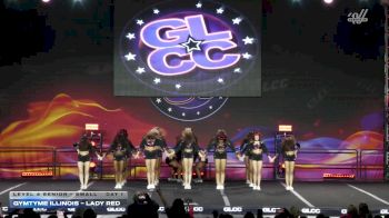 GymTyme Illinois - Lady Red [2026 L4 Senior - Small Day 1] 2026 GLCC Grand Nationals
