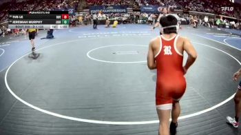 D 1 126 lbs Cons. Round 1 - Tus Le, Riverdale vs Jeremiah Murphy, John Ehret