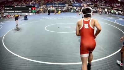 D 1 126 lbs Cons. Round 1 - Tus Le, Riverdale vs Jeremiah Murphy, John Ehret