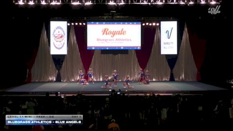 Bluegrass Athletics - Blue Angels [2026 L1.1 Mini - PREP - D2 Day 1] 2026 The American Royale Sevierville Nationals