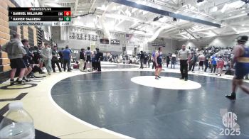 205 lbs Cons. Round 4 - Samuel Williams, Livermore Wrestling Club vs Xavier Salcedo, Clark