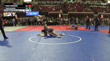 145 lbs Semifinal - Jake Ellison, Stillwater Gladiators vs Kort Sorensen, Cody Wrestling Club