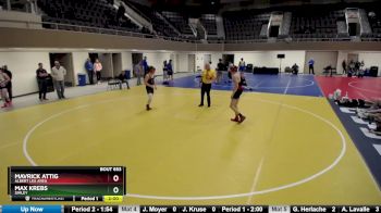 145 lbs Cons. Round 3 - Mavrick Attig, Albert Lea Area vs Max Krebs, Simley