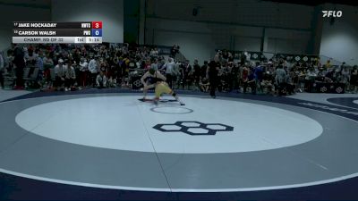 65 kg Champ. Rd Of 32 - Jake Hockaday, Nebraska Wrestling Training Center vs Carson Walsh, Pittsburgh Wrestling Club