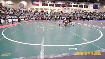 70 lbs Round Of 16 - Hunter Hoagland, Mat Sense vs Noah Legere, RedWave Wrestling