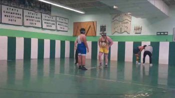 285 lbs Champ. Round 2 - Colter McFarlin, Lingle-Ft. Laramie/Southeast vs Gabe Robertson, Thunder Basin High School