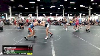 130 lbs Round 2 (8 Team) - Damien Pierro, Bitetto Trained vs Hayden Smith, NC National Team