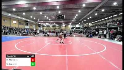 106 lbs Round Of 16 - Mike Morris, Haverhill vs William Soe, North Providence