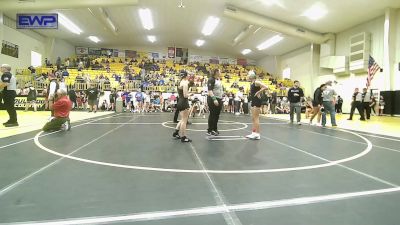 102 lbs Semifinal - Karlye Brown, Wagoner vs Kylie King, Jay Junior High