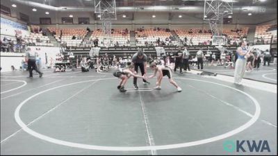 85 lbs Rr Rnd 4 - Rowen Moyer, Midwest City Bombers Youth Wrestling Club vs Kolbie Davis, Prime Wrestling