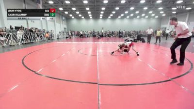 80 lbs Rr Rnd 1 - Liam Hyde, Region Wrestling Academy - EL vs Ilyar Islamov, TDWC Minions Grey - EL