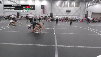 113 lbs Round 3 (6 Team) - Jackson Hetzel, South Side WC Black vs Logan Sedani, Prime Wrestling White