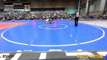 145 lbs Round Of 32 - Jacob Perez, Tulare Titans Wrestling Club vs Tristen Cox, Brawlers