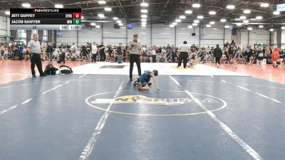 52 lbs Round 2 - 10:30am Friday - Jacob Sawyer, Minions vs Jett Guffey, Terps XPress