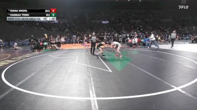6A/5A Girls 100 Quarterfinal - Kiana Wedel, Century Girls vs Hannah Trinh, West Linn Girls