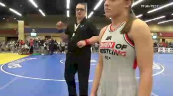 62 kg 7th Place - Addison Messerly, Kentucky vs Emmily Patneaud, McKendree Bearcat Wrestling Club