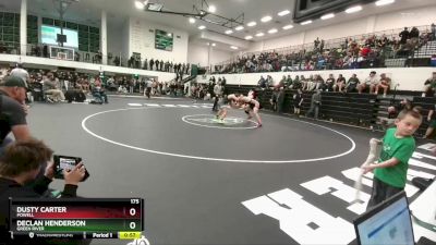 175 lbs Cons. Round 2 - Declan Henderson, Green River vs Dusty Carter, Powell