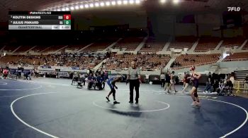 126-D4 Quarterfinal - Kolttin Deskins, Benson vs Julius Pinkard, Hayden High School