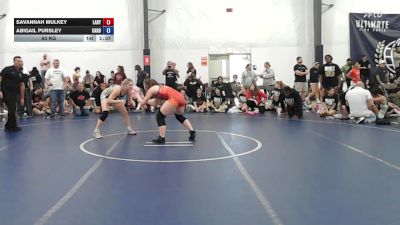 63 kg Semifinal - Savannah Mulkey, Lady Warriors United - W vs Abigail Pursley, Carolina Gold