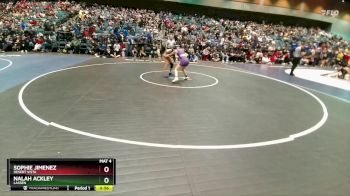 120 lbs Cons. Round 2 - Sophie Jimenez, Desert Vista vs Nalah Ackley, Lassen