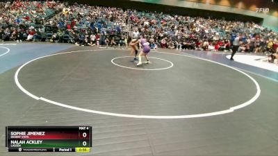 120 lbs Cons. Round 2 - Sophie Jimenez, Desert Vista vs Nalah Ackley, Lassen