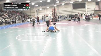 5 - 157 lbs Champ. Round 1 - Constantino Leby, Riverside vs Brennan Loving, Deep Run