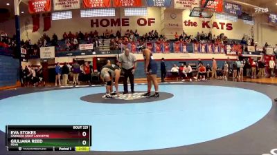 235 lbs Semifinal - Giuliana Reed, Penn vs Eva Stokes, Harrison (West Lafayette)