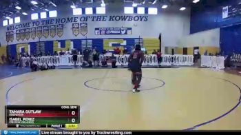 145 lbs Cons. Semi - Isabel Perez, Freedom (Orlando) vs Tamara Outlaw, Edgewater