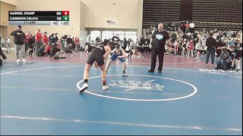 111 lbs Rr Rnd 6 - Gabriel Stamp, DoughBoy WC - ESC vs Cameron Celata, Triumph Maze ESC