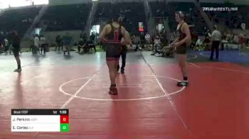 144 lbs Semifinal - Jackson Perkins, Northern AZ Wrestling vs Eric Cortez, Elk Grove