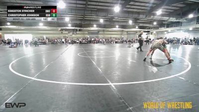 135 lbs Consi Of 32 #2 - Kingston Stricker, SWAT vs Christopher Johnson, Bear Cave