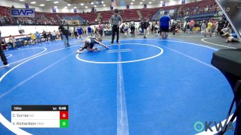 70 lbs Consolation - Casin Gurrea, OKC Saints Wrestling vs Van Richardson, El Reno Wrestling Club