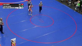 147 lbs Consi Of 8 #1 - Nick Smith, Chartiers Houston vs Dexter Ward, Chestnut Ridge