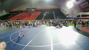 60 lbs Champ. Round 2 - Hadley Stensland, Washington vs Lucy Poff, Alaska
