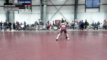 133 lbs Quarterfinal - Jack Callahan, Springfield vs Matthew Carrozza, Trinity