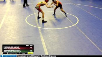 120 lbs Champ. Round 1 - Vessantara Carino, North Natomas Wrestling Club vs Michael Schliewe, South San Francisco Gator WC