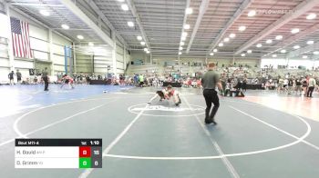 132 lbs Rr Rnd 1 - Hunter Gould, 4M Power vs Dresden Grimm, Young Guns Yellow