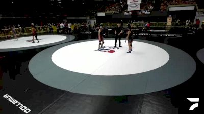 53-55 kg Quarters - Anyla Galindo, Delano High School Wrestling vs Yuning Tian