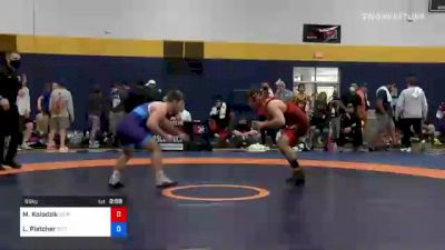 65 kg Quarterfinal - Matthew Kolodzik, New Jersey RTC vs Luke Pletcher, Pittsburgh Wrestling Club
