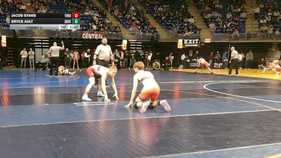 145 lbs Consy 3 - Jacob Evans, Tyrone Christian vs Bryce Ault, Southwestern